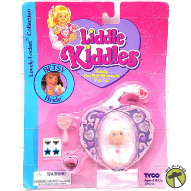 Liddle Kiddles Lovely Locket Collection Betsy Bride Doll 1994 Tyco ...