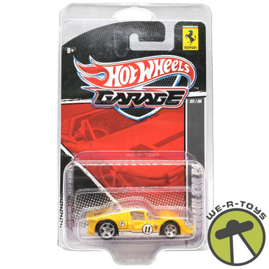 Hot Wheels Garage Yellow Ferrari 330 P4 Vehicle Mattel T8305