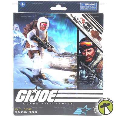 GI Joe Classified Series Snow Job Action Figure 2023 Hasbro