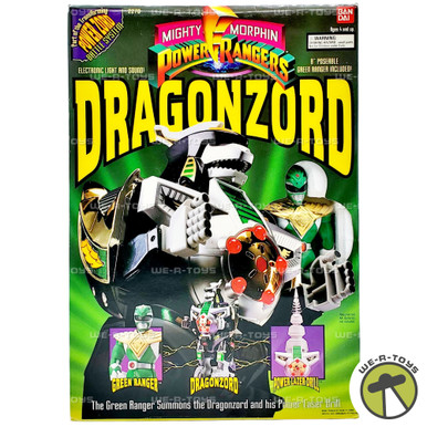 Mighty Morphin Power Rangers Dragonzord Action Figure 1993 Bandai