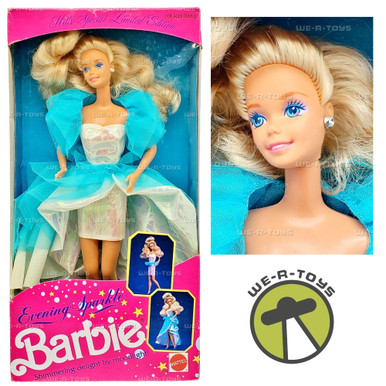 Barbie Evening Sparkle Doll 1990 Mattel 3274 - We-R-Toys