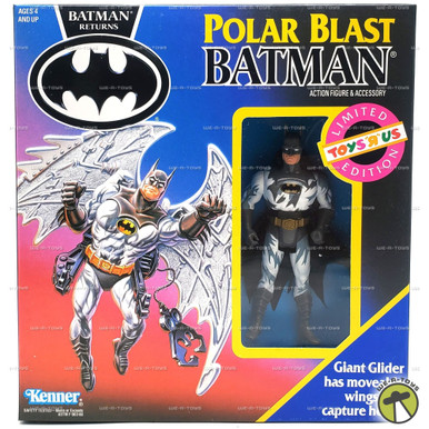 DC Batman Returns Polar Blast Batman Figure Toys R Us Edition 1991