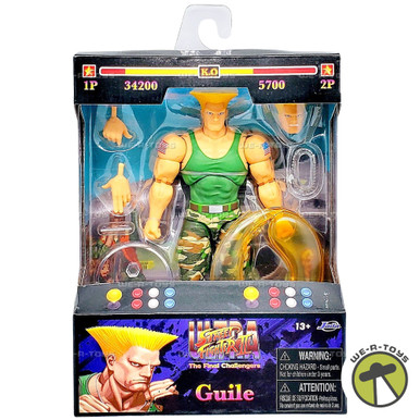 レア TOY SOLDIER 珍龍 Street Fighter II Guile Action Figure 2024 Jada Toys 34689
