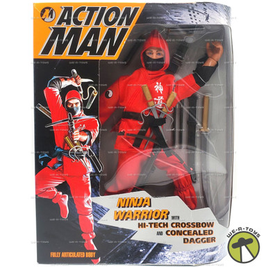 Action Man Ninja Warrior with Crossbow & Dagger Action Figure 1993