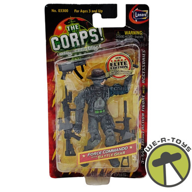 The Corps! Force Commando Figure with Battle Gear Accessories Lanard ...