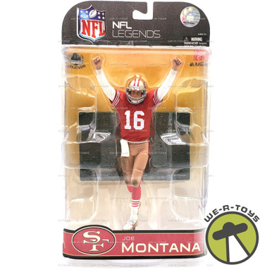 NFL Legends Joe Montana San Francisco 49ers Action Figure