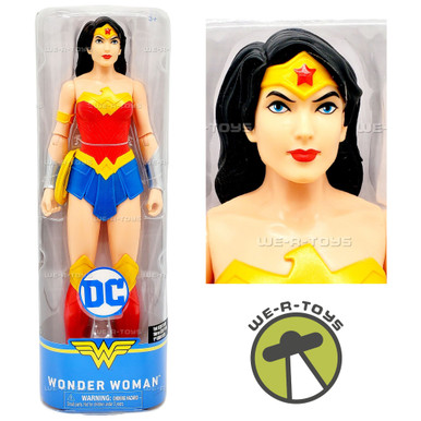 Mattel DC Super Hero Girls Action Figure Wonder Woman – 15 Cm – Con Lazo Rotante