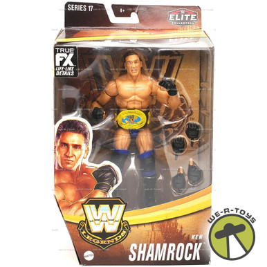 WWE Elite Legends Series 17 Ken Shamrock in Blue Gear Figure 2022