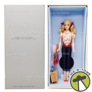 Cherry Pie Picnic Barbie Doll Willows WI Collection Gold Label 2014