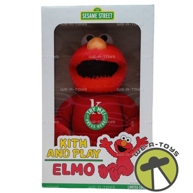 Sesame Street Elmo Plush Limited Edition Kith & Play 2024 Sesame ...