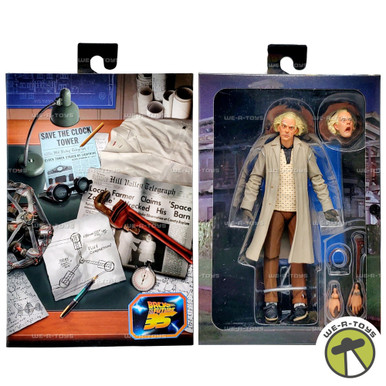 Back to The Future Ultimate Doc Brown Action Figure NECA 53614
