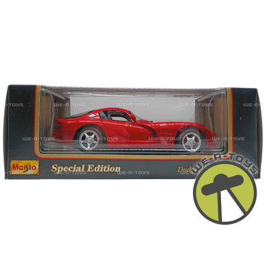 Modellino Auto Bburago 1/18 Dodge Viper GTS Coupè | Motorsport Maranello