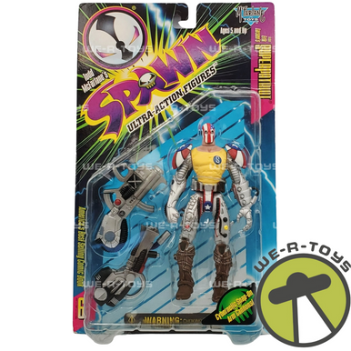 Spawn Ultra-Action Figures SuperPatriot w/ Arm Cannons Series 6