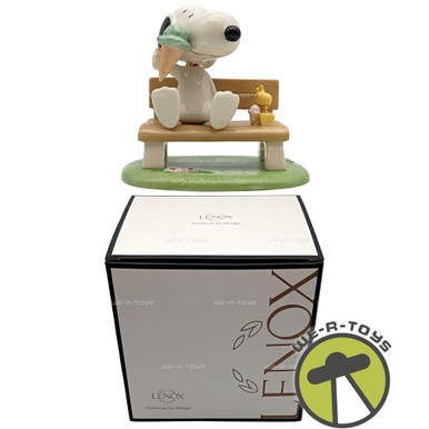 Peanuts Happiness Is Ice Cream With Snoopy Figurine Lenox 2016 New