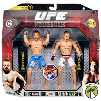 UFC Chuck Liddell Vs. Wanderlei Silva 79 Series 1 Action Figures