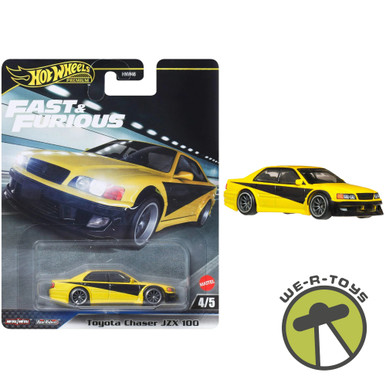 Hot Wheels Premium Fast & Furious 1:64 Die-Cast Toyota Chaser JZX