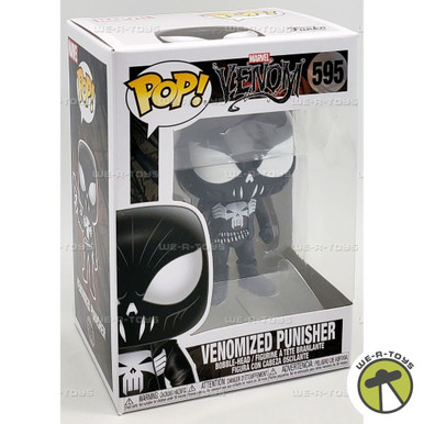 Funko POP Marvel Venom Venomized Punisher 595 Bobble Head Figure