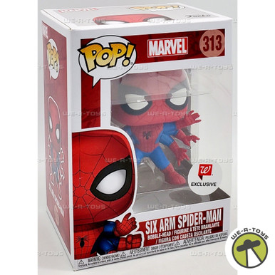 Funko POP Marvel Six Arm Spider-Man 313 Bobble Head Figure - We-R-Toys