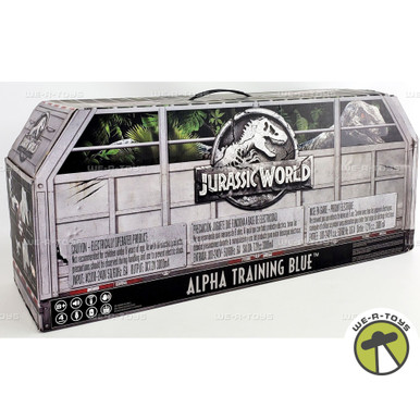 Jurassic World Alpha Training Blue Electronic Dinosaur 2018 Mattel ...