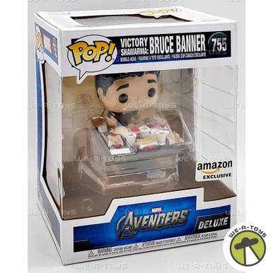 Funko POP Deluxe Marvel Avengers Victory Shawarma Bruce Banner755 Vinyl ...