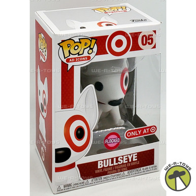 Target Sticker Funko Funko POP Ad Icons Target Bullseye Flocked 05 Vinyl Figure - We-R-Toys