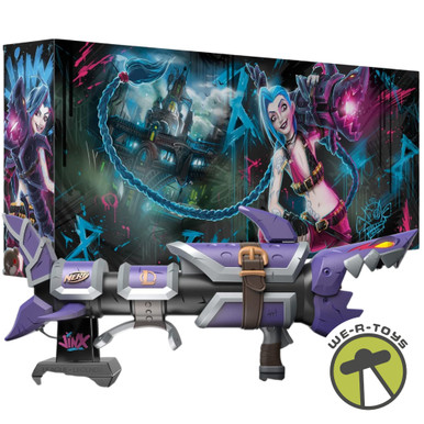 League of Legends NERF LMTD Jinx Fishbones Blaster - We-R-Toys