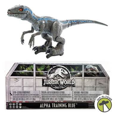 Jurassic World Alpha Training Blue Electronic Dinosaur 2018 Mattel ...