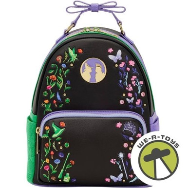 Wicked Glinda and Elphaba Floral and Lace Mini-Backpack  display picture 2