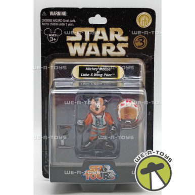 ミッキー　STAR WARS スターツアーズ　フィギュア　ウイングパイロット Star Wars Disney Star Tours Mickey Mouse as Luke X-Wing Pilot