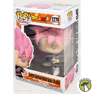 Funko Pop Goku Black Rosé #1279 - Figurine Dragon Ball Super Qui Brille Dans Le Noir, Exclusive, 10 Cm, Vinyl