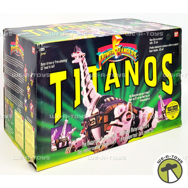 Power Rangers Titanus Motorized Carrier Zord Figure 1993 Bandai