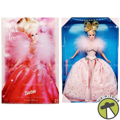 Pink Ice Barbie Doll Limited Edition First in a Series 1996 Mattel