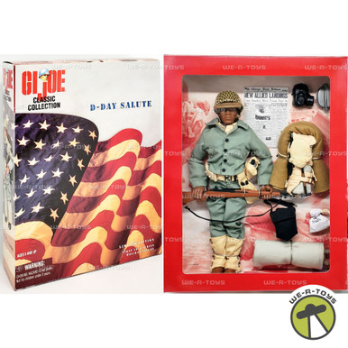 G.I. Joe Classic Collection D-Day Salute AA Action Figure 1997