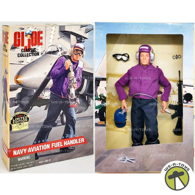 G.I. Joe CLassic Collection Navy Aviation Fuel Handler Action