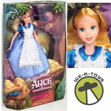 Disney's Alice in Wonderland and the Cheshire Cat Doll Set 1999