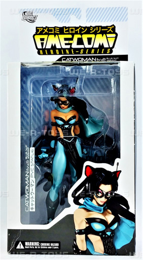 DC Direct Ame-Comi Heroine Series: Catwoman (V.2) Blue Suit Variant PVC  Figure