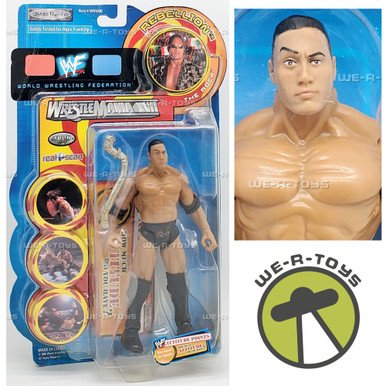 WWF WrestleMania XVII Rebellion The Rock Action Figure 2000 Jakks