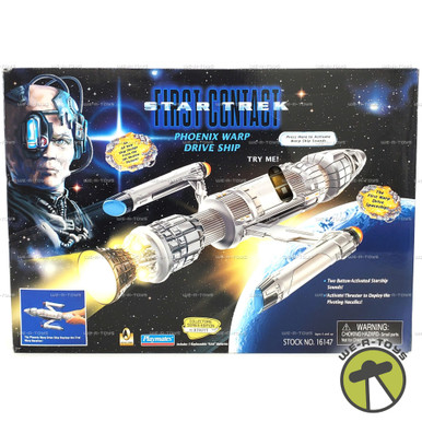 Star Trek First Contact Phoenix Warp Drive Ship 1996 Playmates