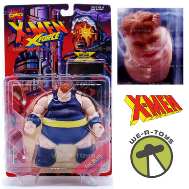 X-Men X-Force The Blob Action Figure with Rubber Blubber