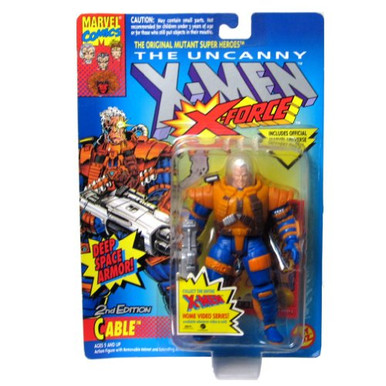 X Men X Force Cable Original Mutant Action Figure Deep Space Armor Toy ...