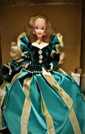 Evergreen Princess Barbie Doll Blonde Limited Edition Winter