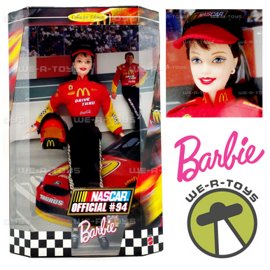 MATTEL - ナスカー・バービー　NASCAR BARBIE　未開封　２品セット NASCAR® Official #94 Barbie® Doll - 22954 BarbiePedia