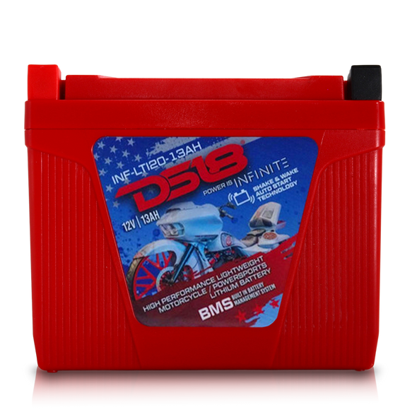 DS18 Shake Awake 20 Case 13AH Smart Motorcycle battery