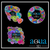 Assorted Aqua SD Sticker