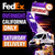 FedEx Overnight – California (Saturday Delivery)