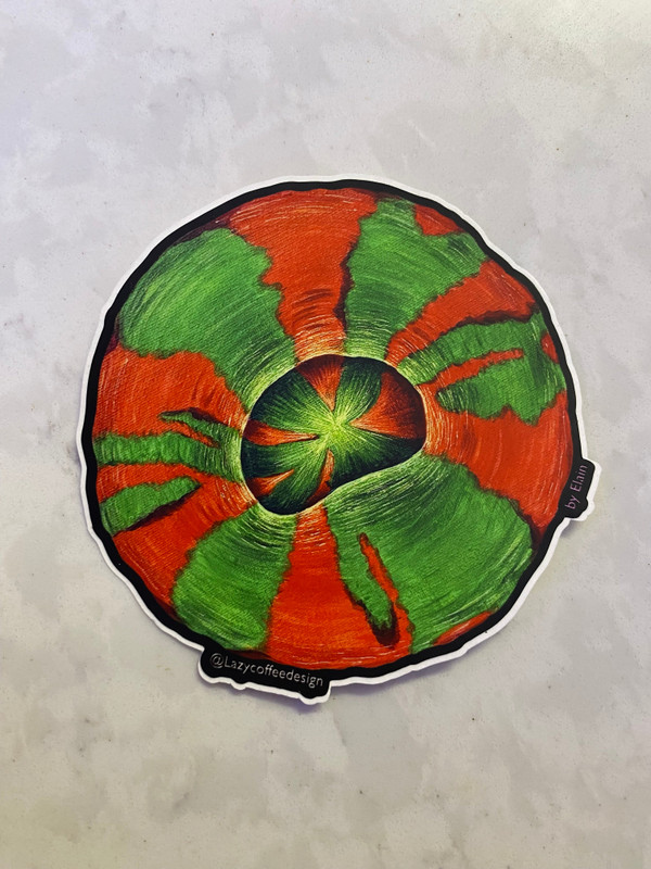 Bleeding Apple Scoly Sticker