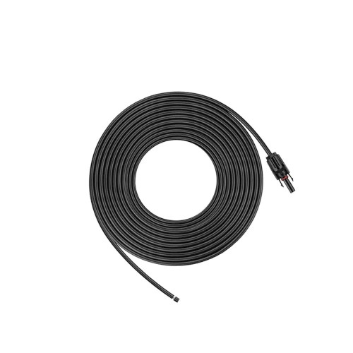MC Black Solar Module Negative Home Run Cable 100 ft – Black (MC-BLK-100)