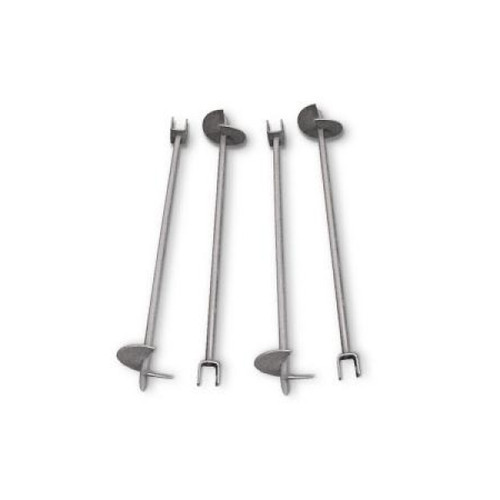 48" Galvanized Auger Set of 4