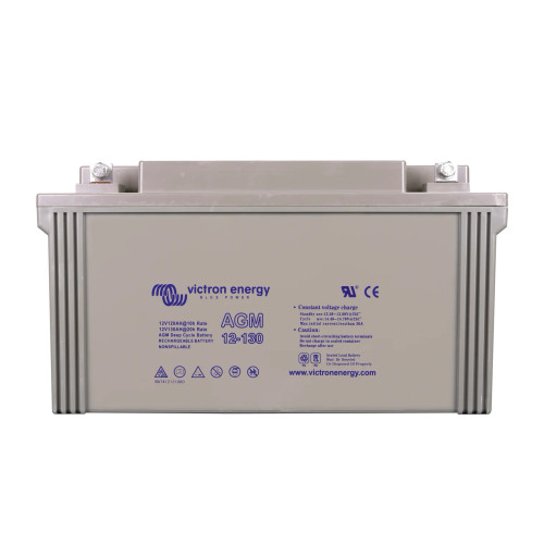Victron Energy – 12V/130Ah Deep Cycle AGM Battery | BAT412121084