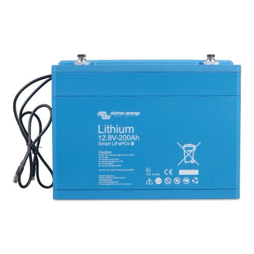Victron Energy – 12V/200Ah Smart LiFePO4 Battery | BAT512120610